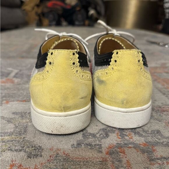 Christian Louboutin “Golfito” leather and suede sneakers size 42 (9.5) main image 4
